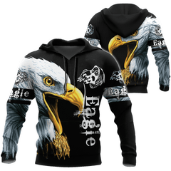 Awesome Eagle Hoodie Shirts For Men HAC-LAM