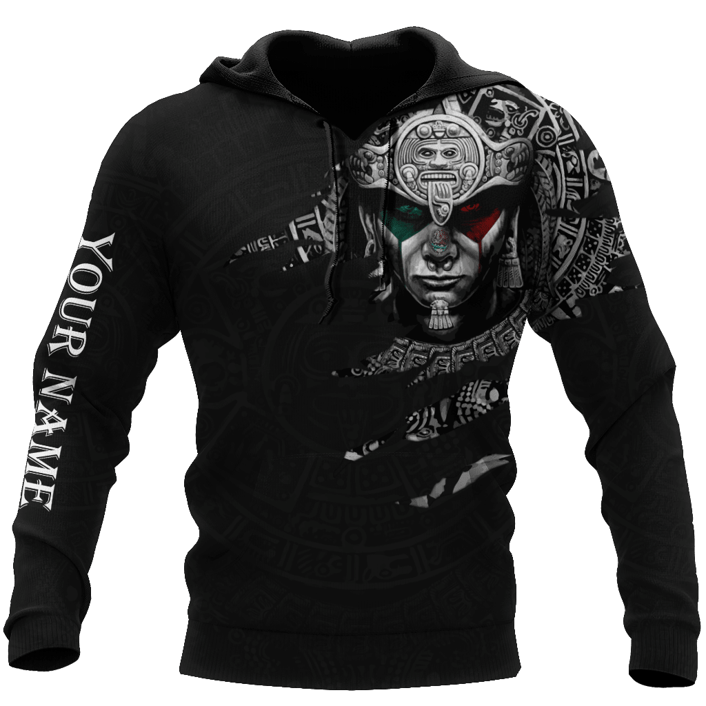 Personalized Name Aztec Mexico Hoodie