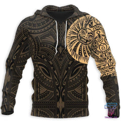 Tiki Ancestors All Over Hoodie