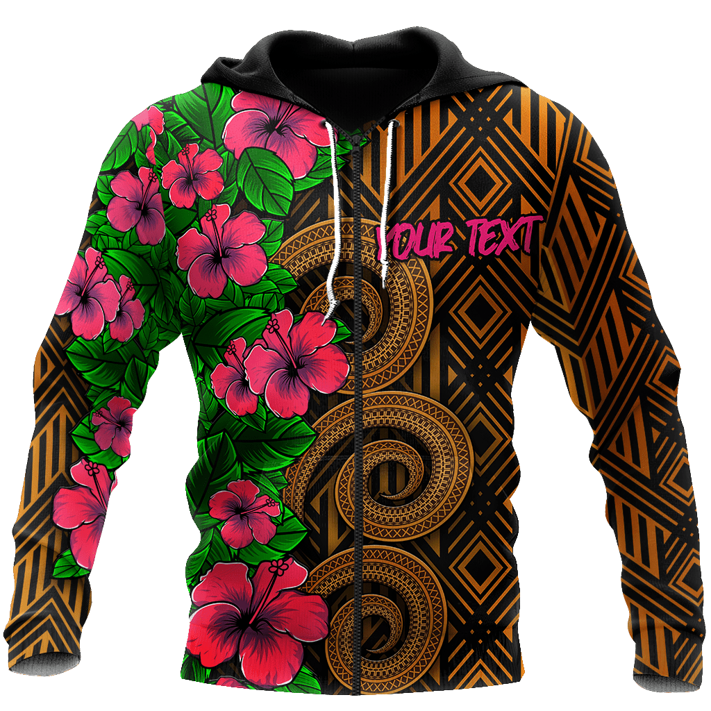 Amazing Polynesian Tribal Pattern Customize Unisex Hoodie