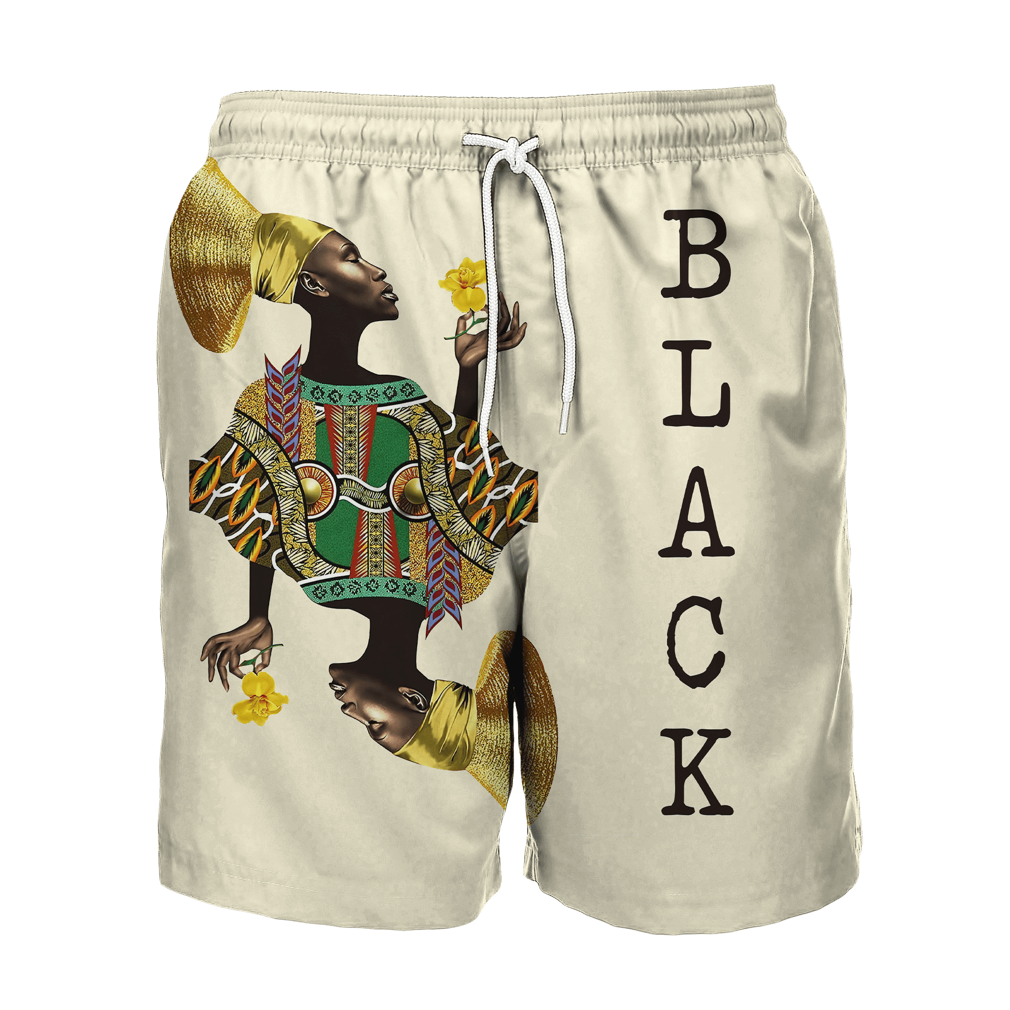 African Culture Black Queen Unisex Hoodie ML