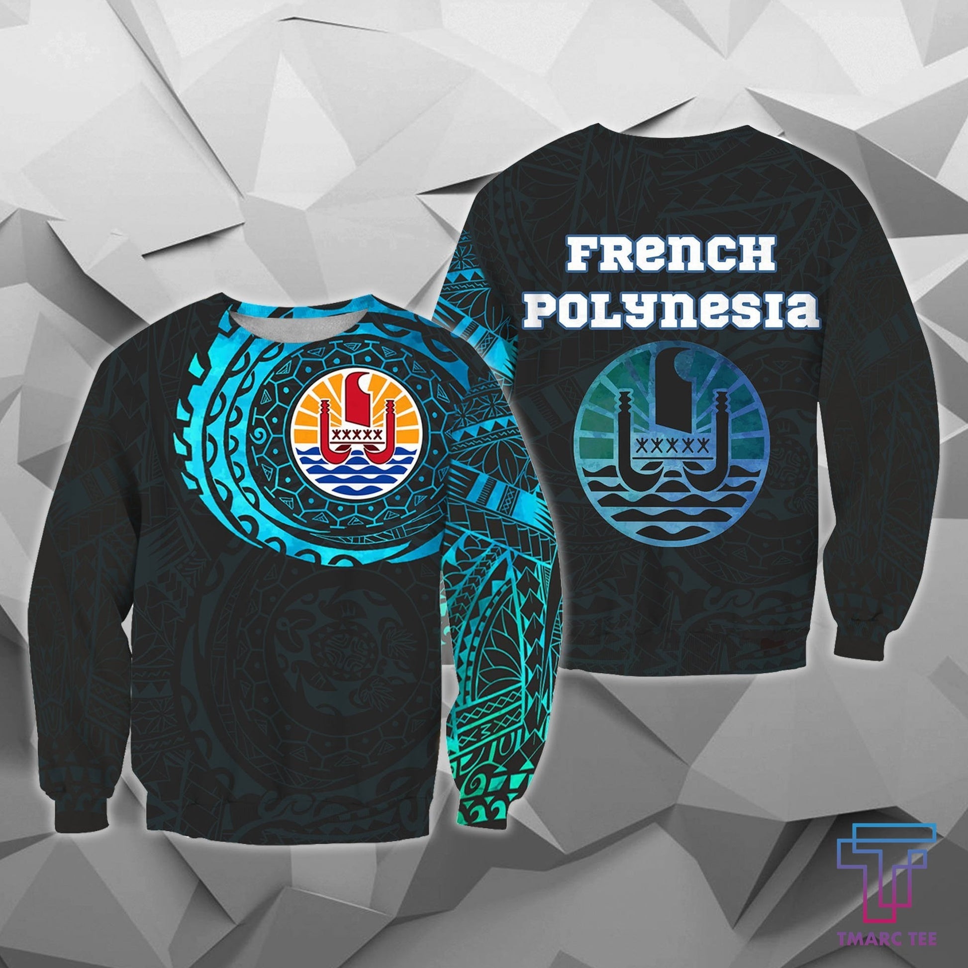 French Polynesia In My Heart Polynesian Hoodie Special Version A