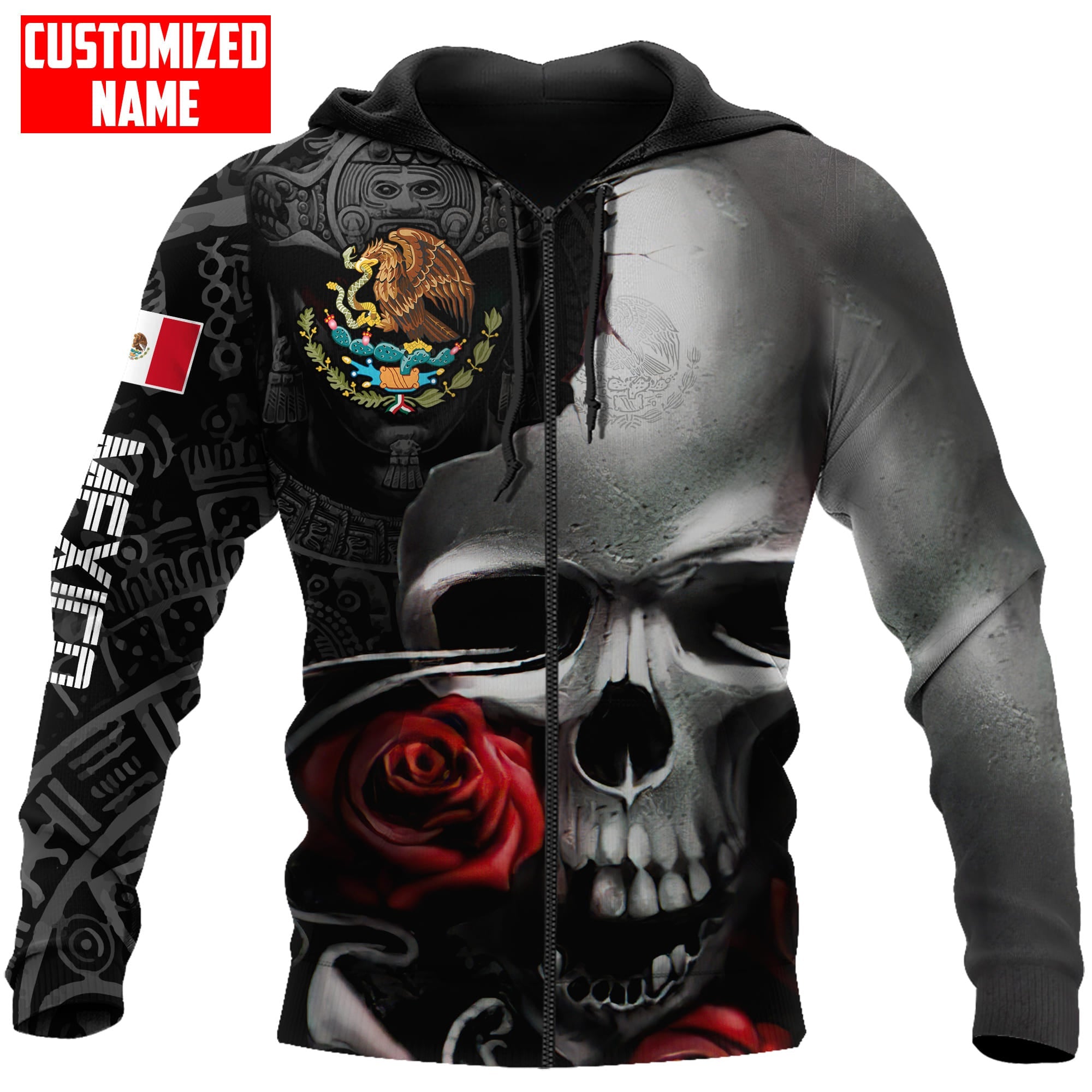 Mexican Skull Unisex Hoodie