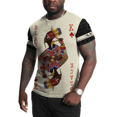 African Culture Black King Unisex Hoodie ML