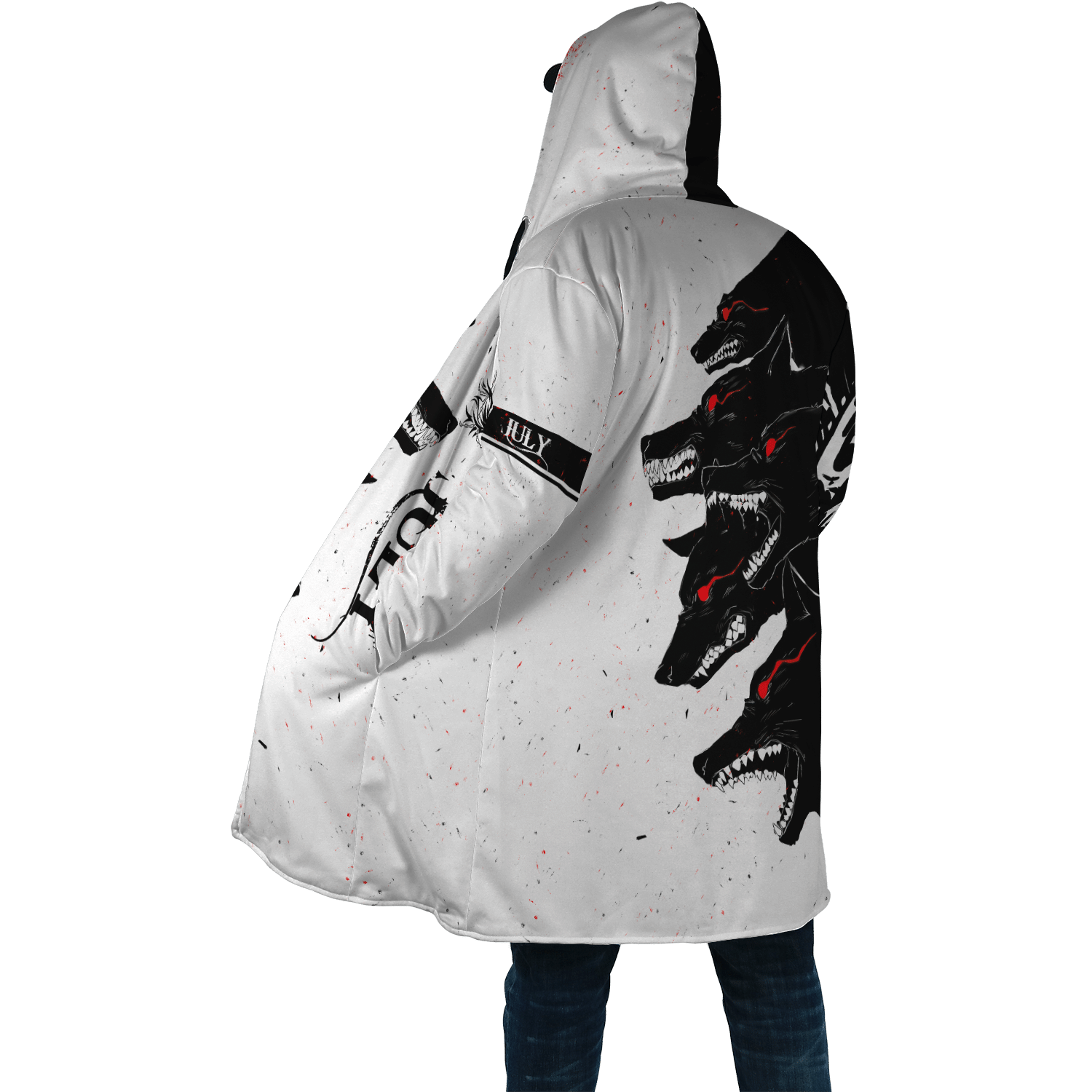 The Dark Wolf July Unisex Deluxe Hoodie ML