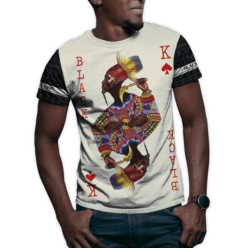 African Culture Black King Unisex Hoodie ML