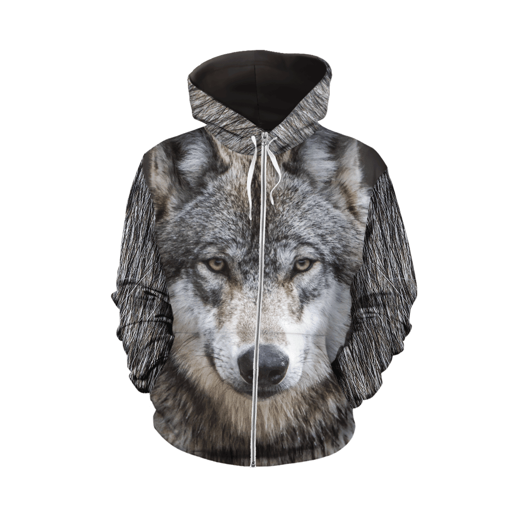 Wolf Hoodie For Men and Women DQB