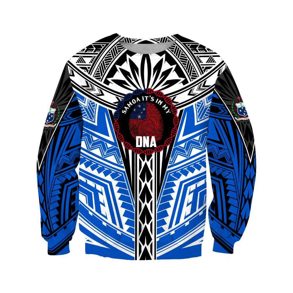 Amazing Polynesian Samoa Tattoo Hoodie ML