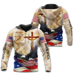 4th Of July One Nation Under God Independence Day 3D All Over Printed Shirts