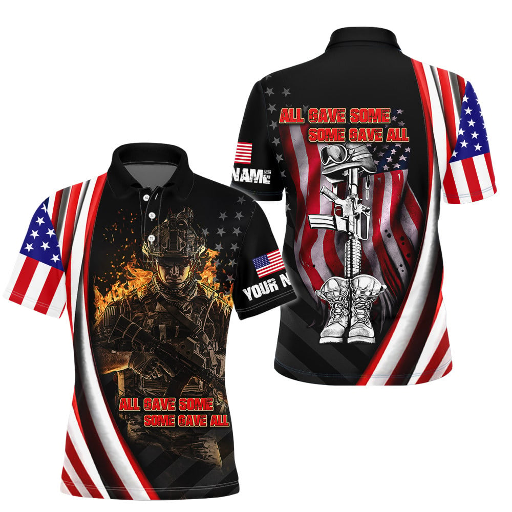 All Gave Some Some Gave All, US Veteran Shirt 4th Of July Independence Day 3D Printed Shirts