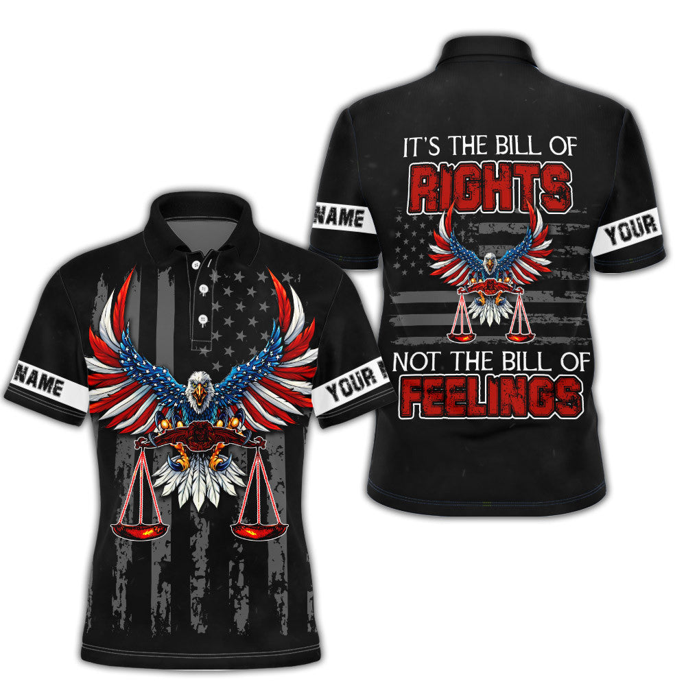 It's The Bill Of Rights Not The Bill Of Feelings Independence Day Customized 3D All Over Printed Shirts