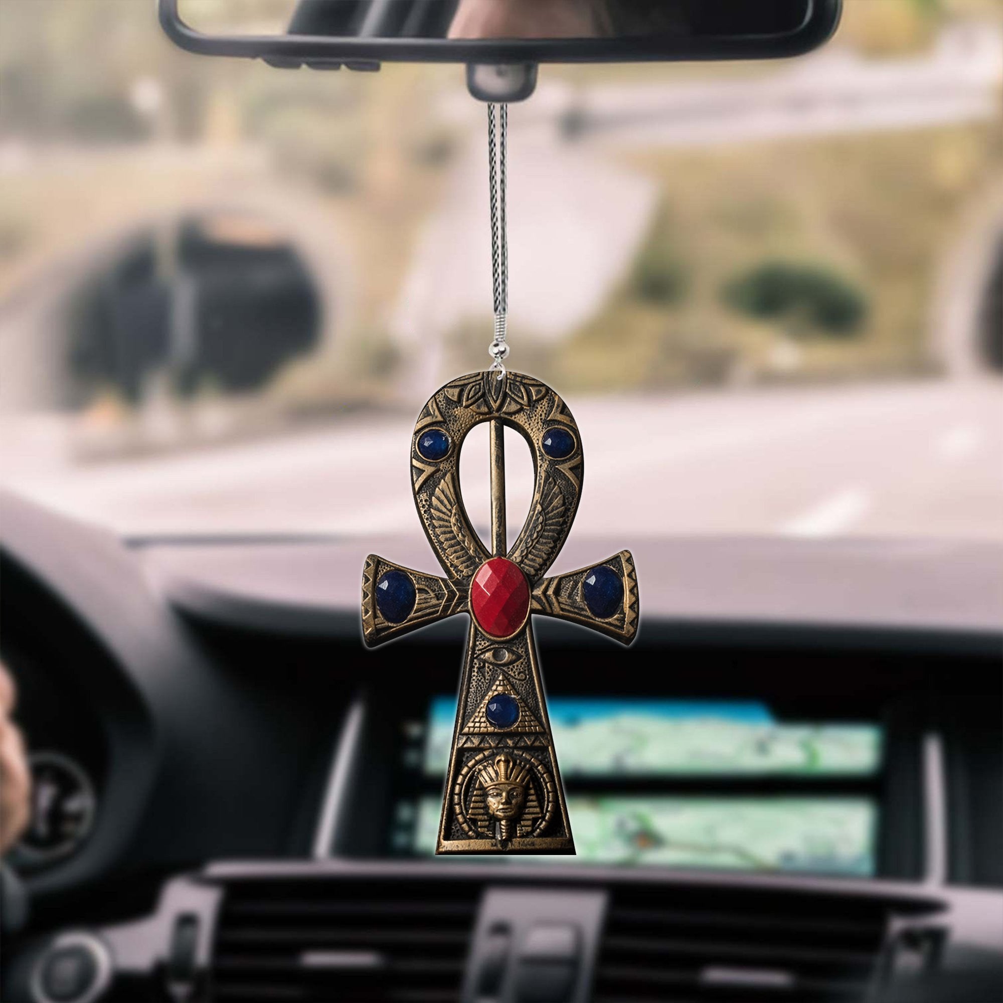 Ankh Key of Life Ancient Egypt Unique Design Car Hanging Ornament - Amaze Style�?�