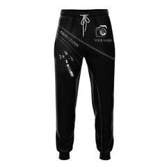 Custom Photographer NK Sweatpants Camera Pattern Design NK Sweatpants