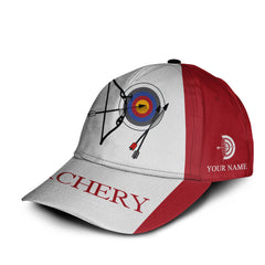 Archery 3D All Over Printed Personalized Name 3D Classic Cap