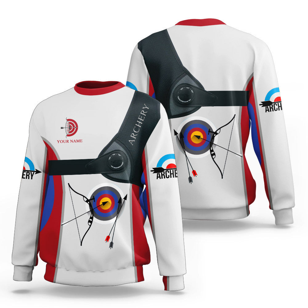 Archery 3D All Over Printed Zipper Hoodie Personalized Name 3D Shirts