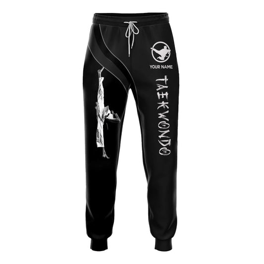 Taekwondo 3D Sweatpants Taekwondo Custom Sweatpants Gift For Taekwondo Lovers