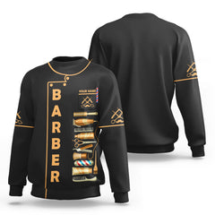 Barber Tools 3D Personalized Shirt Barber Shirt Barber Uniform