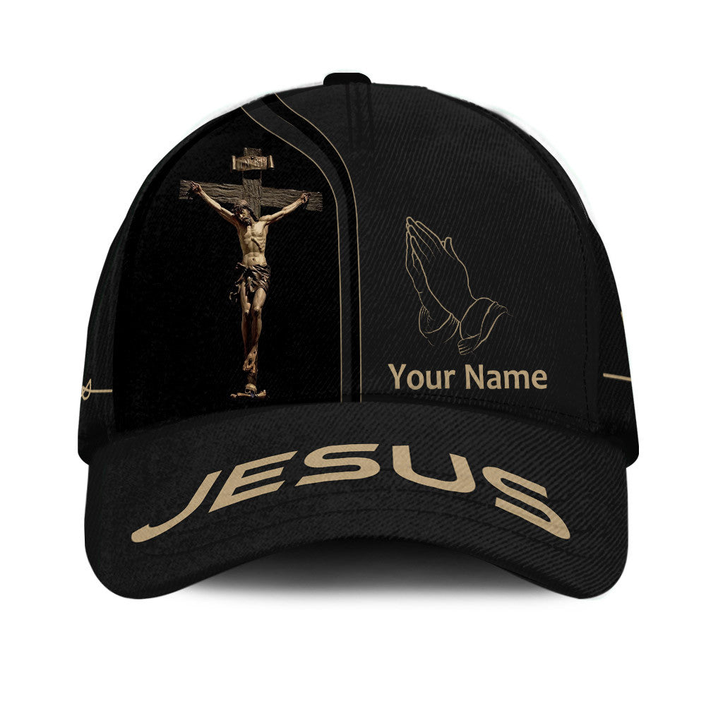 Jesus Saved My Life God Christian Jesus 3D All Over Printed Classic Cap