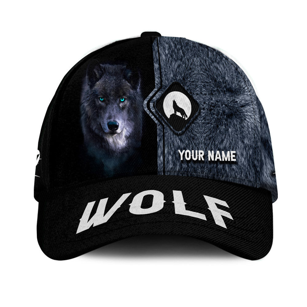 Wolf Black Night 3D Tee Shirt Wolf Custom T Shirt Gift For Wolf Lovers