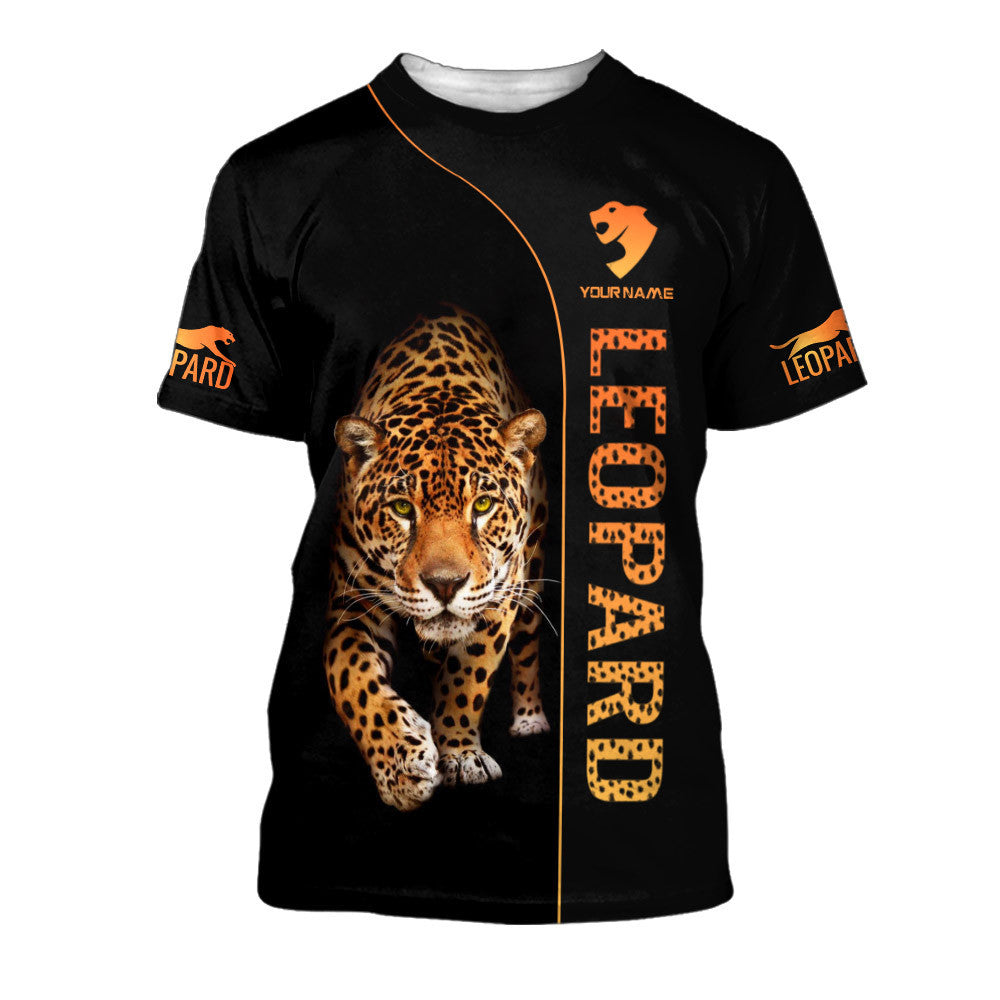 Leopard 3D Tee Shirt Leopard Custom T Shirt Gift For Leopard Lovers