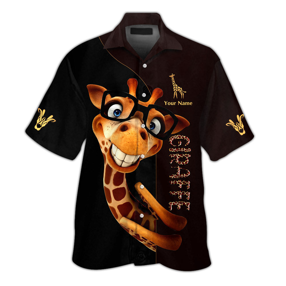 Giraffe 3D Zipper Hoodie Giraffe Custom Zipper Hoodie Gift For Giraffe Lovers