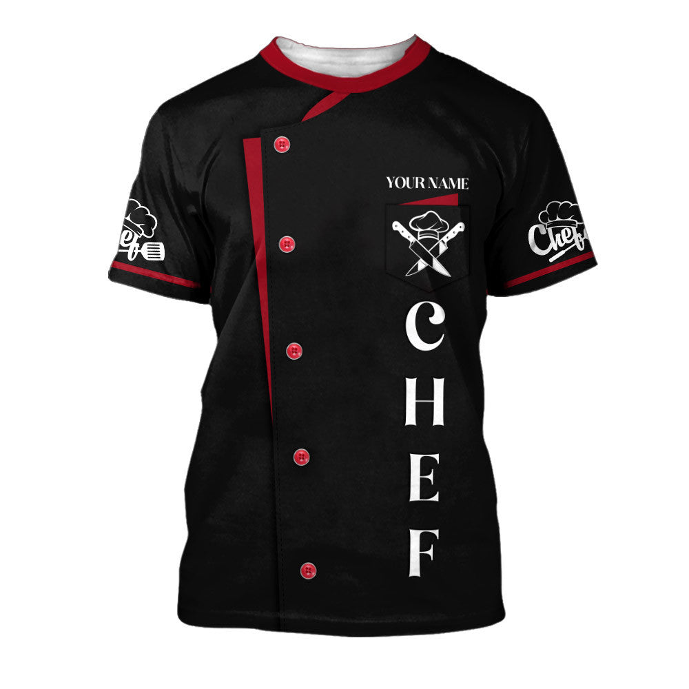 Chef Uniforms Chef Wear & Chef Clothing for Restaurants Custom name Chef Zipper Hoodie