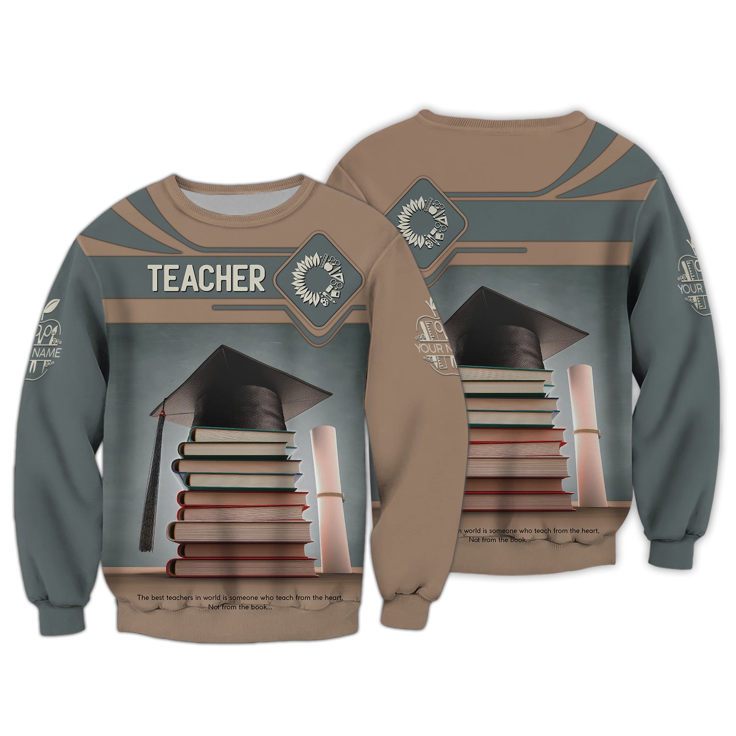 Teacher 3D Tee Shirt Teacher Custom T Shirt Gift For Teachers