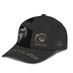 Camera 3D Classic Cap Photography Personalized Name Classic Cap Photographer Classic Cap