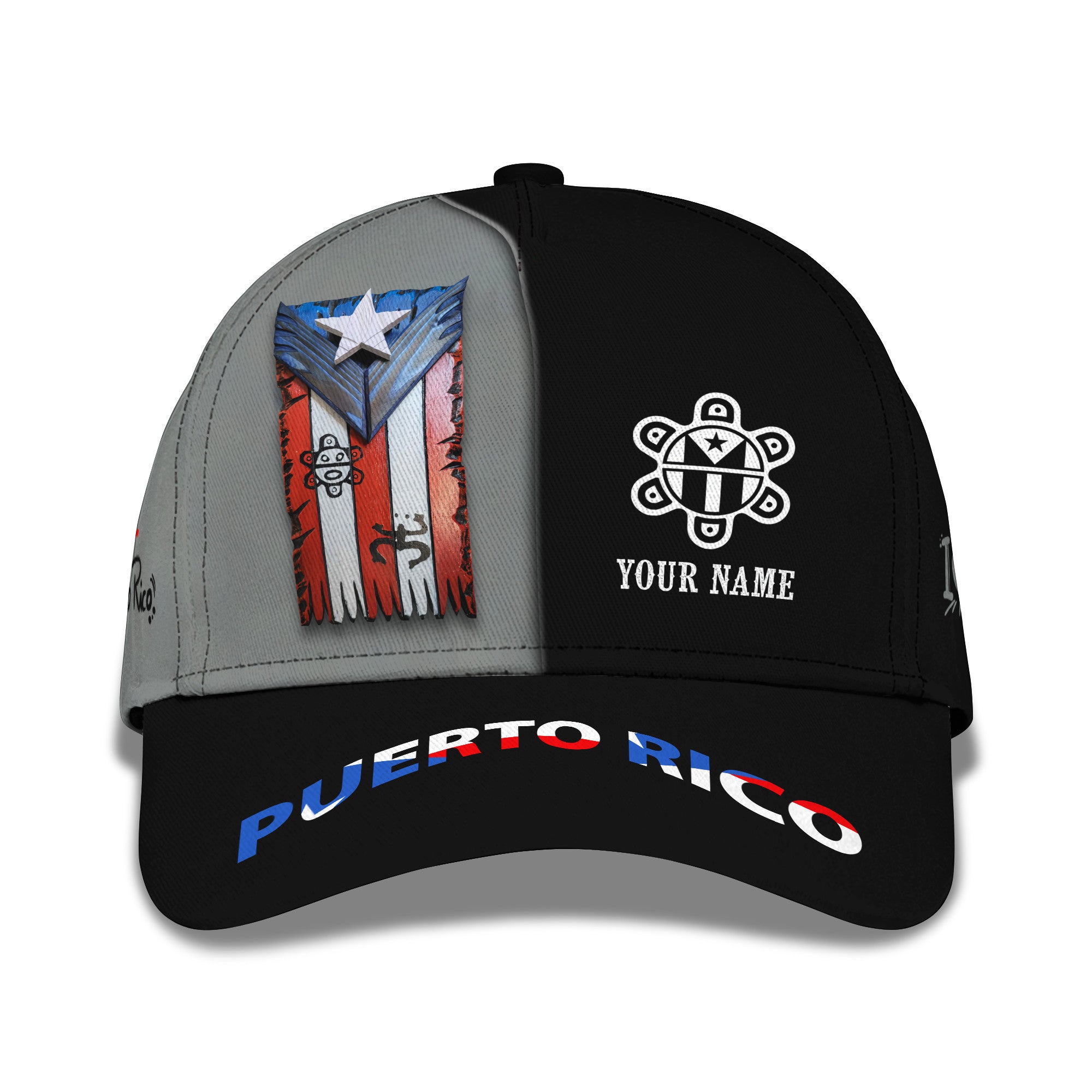 Custom Puerto Rico Zipper Hoodie Puerto Rico Shirts 3D Zipper Hoodie