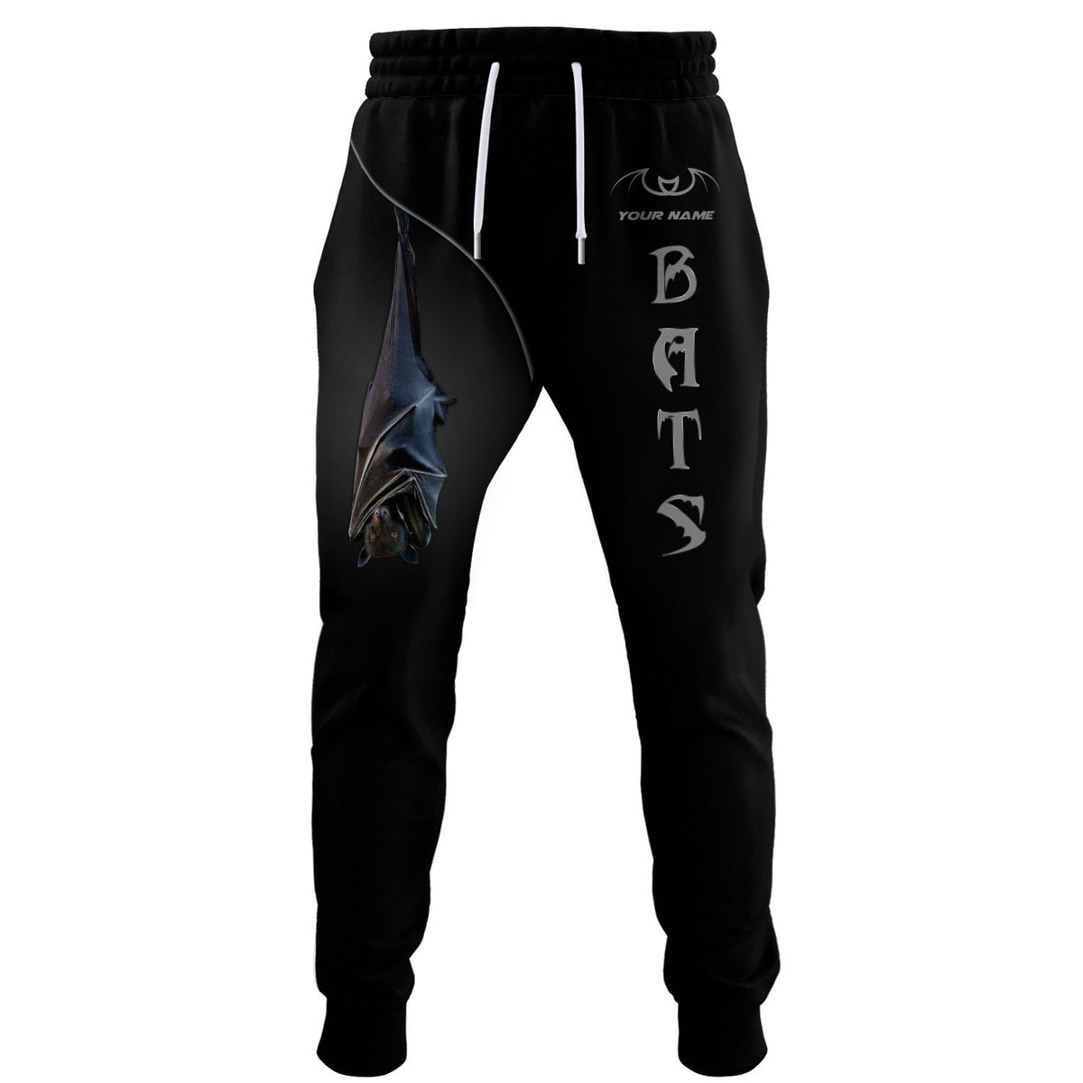 Bat Black Night 3D Sweatpants Bat Custom Sweatpants Gift For Bat Lovers