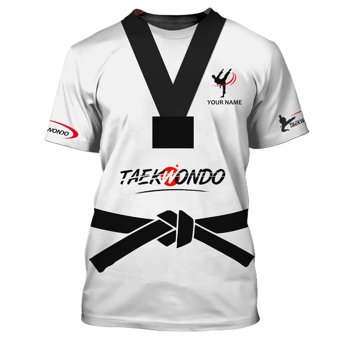 Taekwondo Personalized name 3D Tee Shirt Taekwondo Custom T Shirt Gift For Taekwondo Lovers