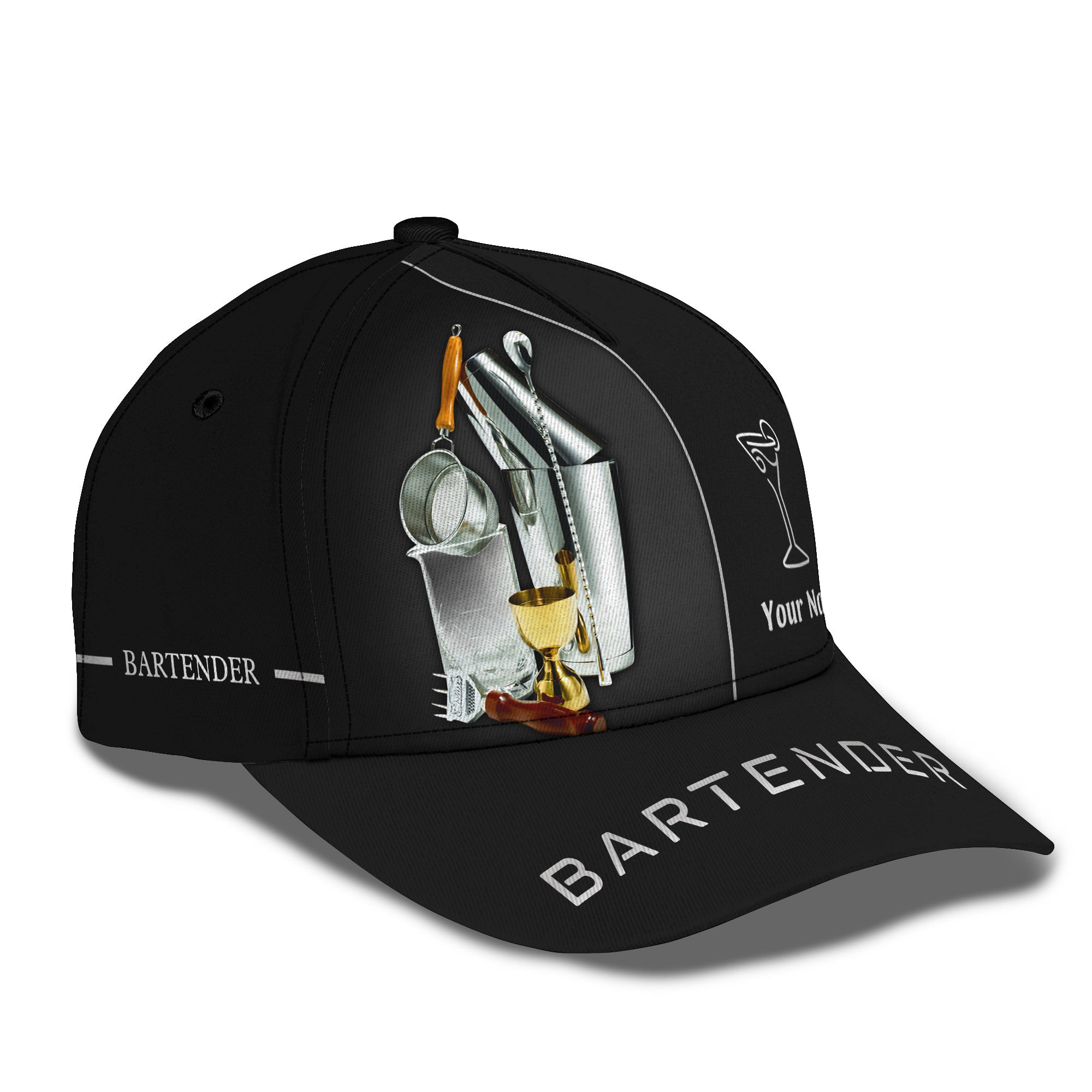 Bartender Tools Classic Cap Bartender Uniform Classic Cap