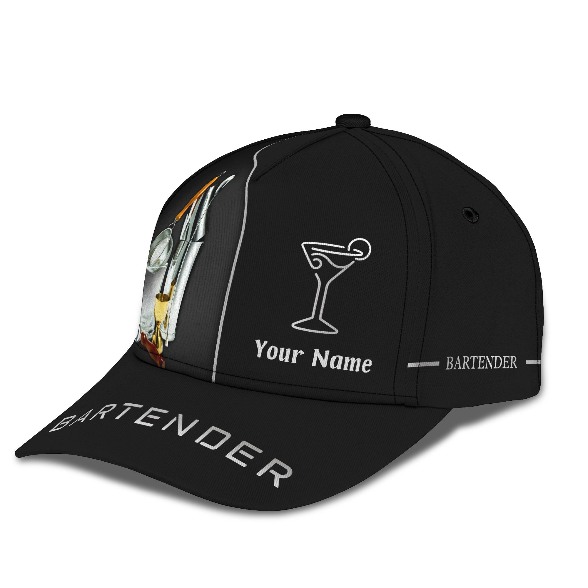 Bartender Tools Classic Cap Bartender Uniform Classic Cap