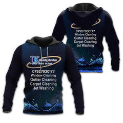 JK Cleaning Service 3D All Over Printed T-Shirt