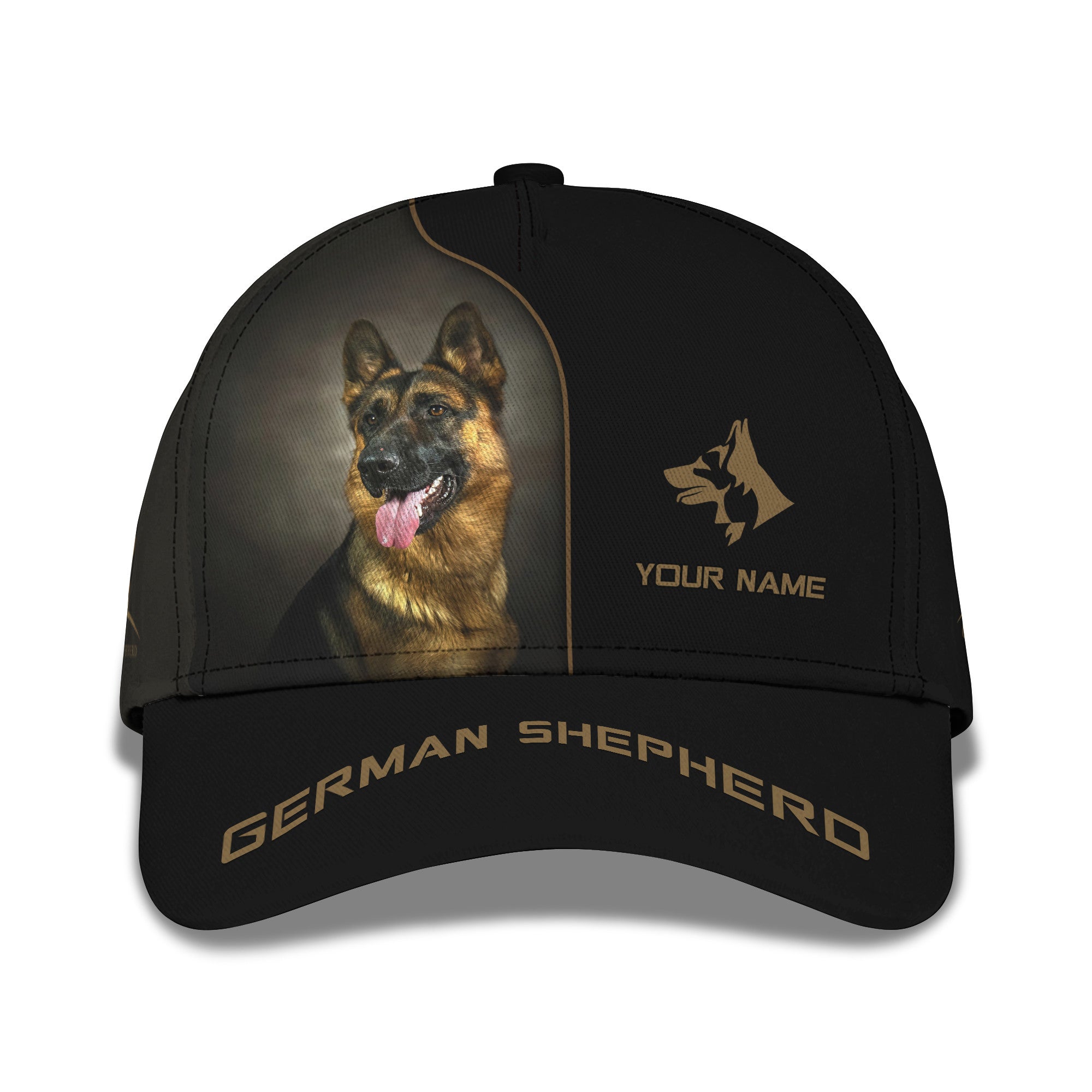 Love German Shepherd Tee Shirt Custom German Shepherd Personalized Name 3D Tshirt