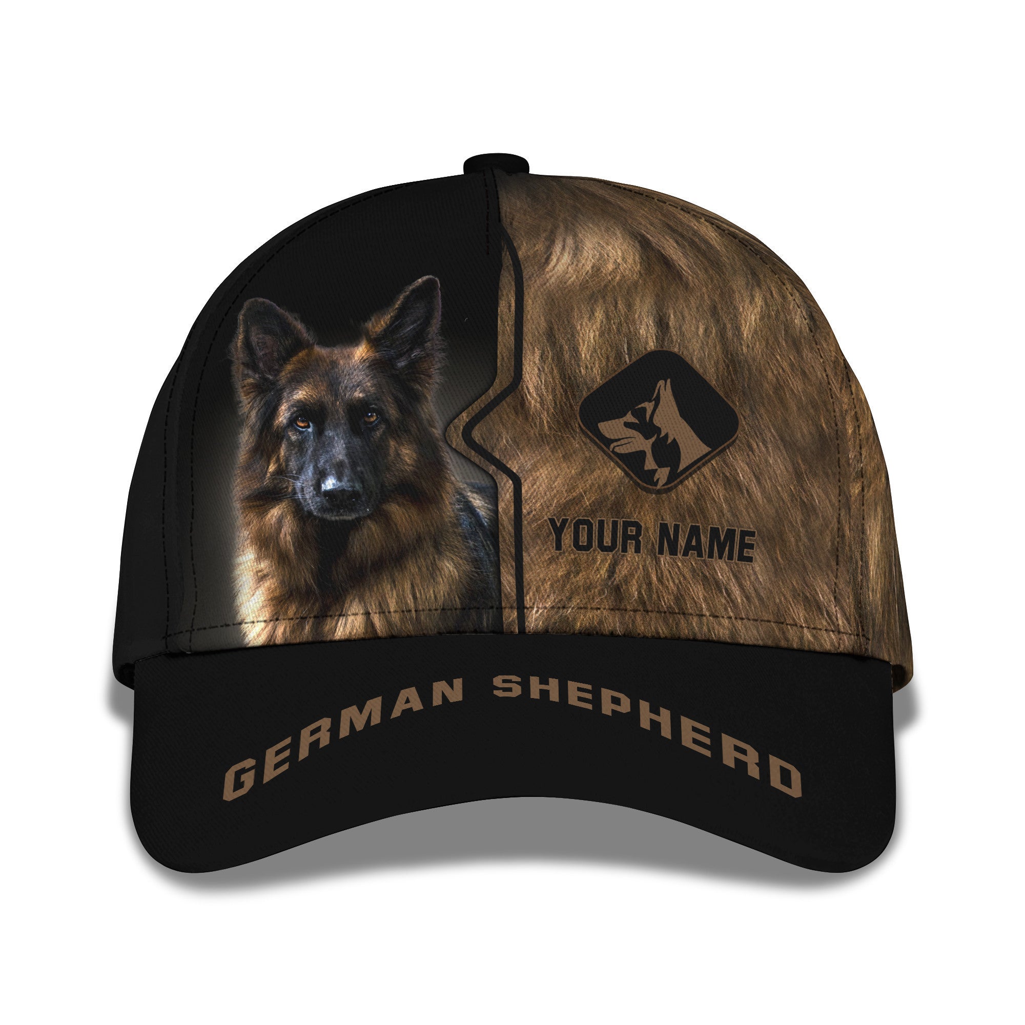 German Shepherd Personalized Name 3D Zipper Hoodie Girf For German Shepherd Lovers