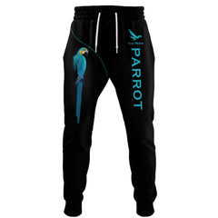 Beautiful Parrot Personalized Name 3D Sweatpants Gift For Parrot Lovers