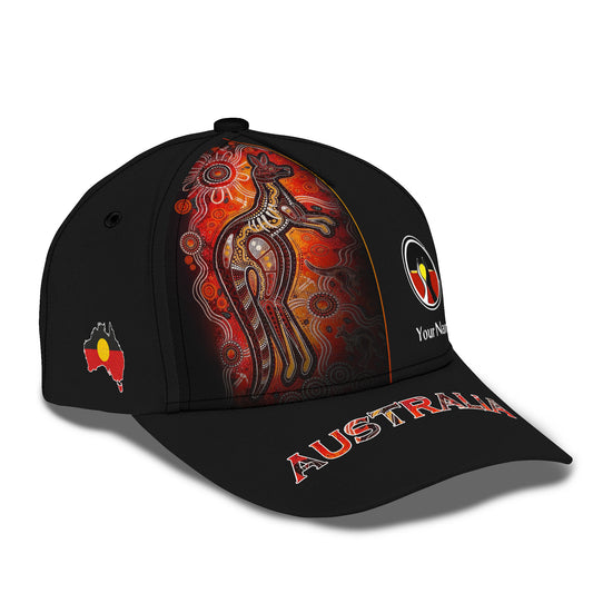 Australia Aboriginal Symbol Indigenous Australian Classic Cap