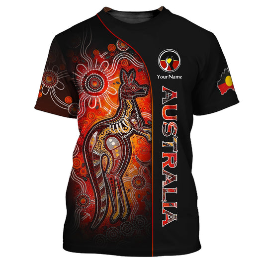 Australia Aboriginal Symbol Indigenous Australian Zipper Hoodie