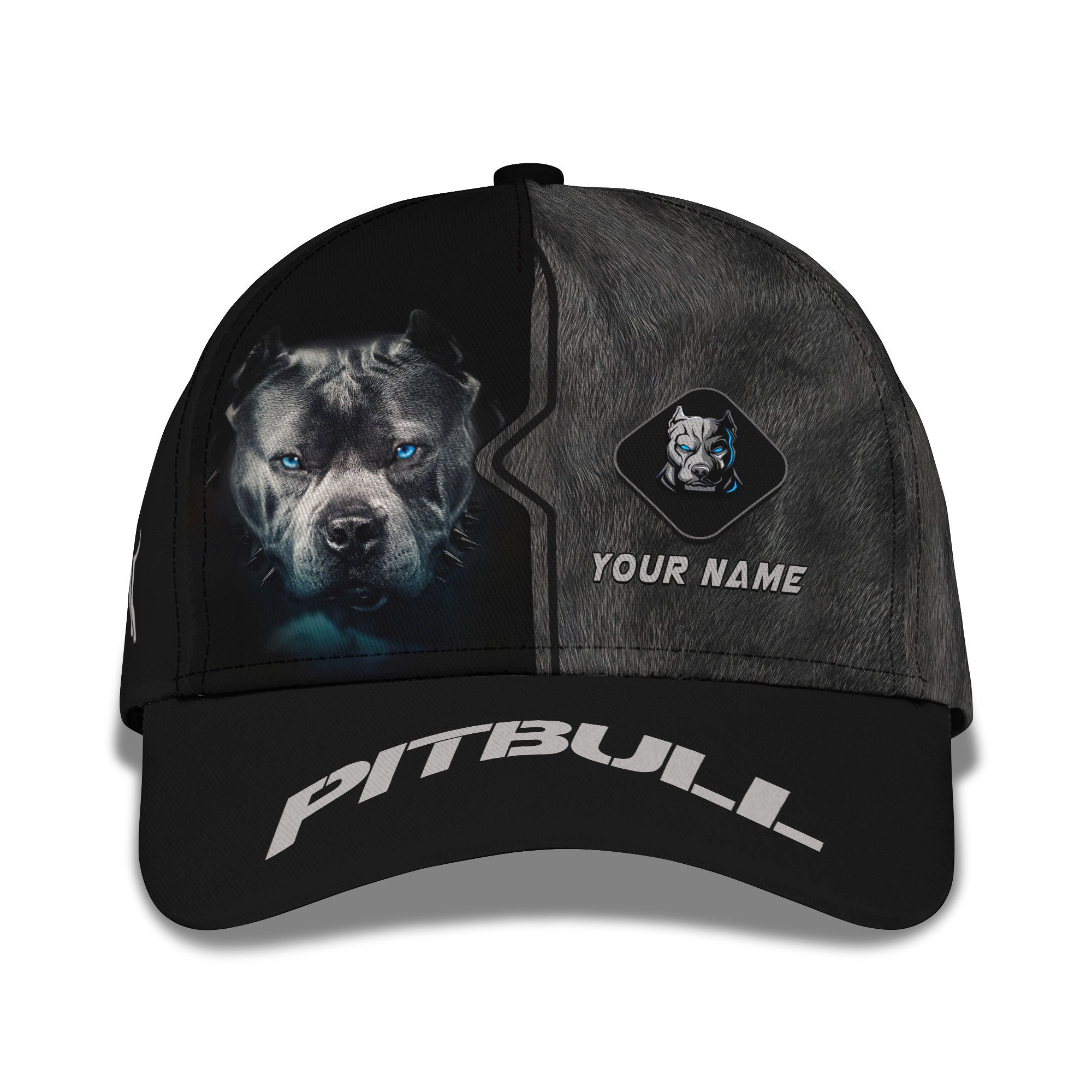 Love Pitbull Custom Name 3D Zipper Hoodie Gift For Pitbull Lovers