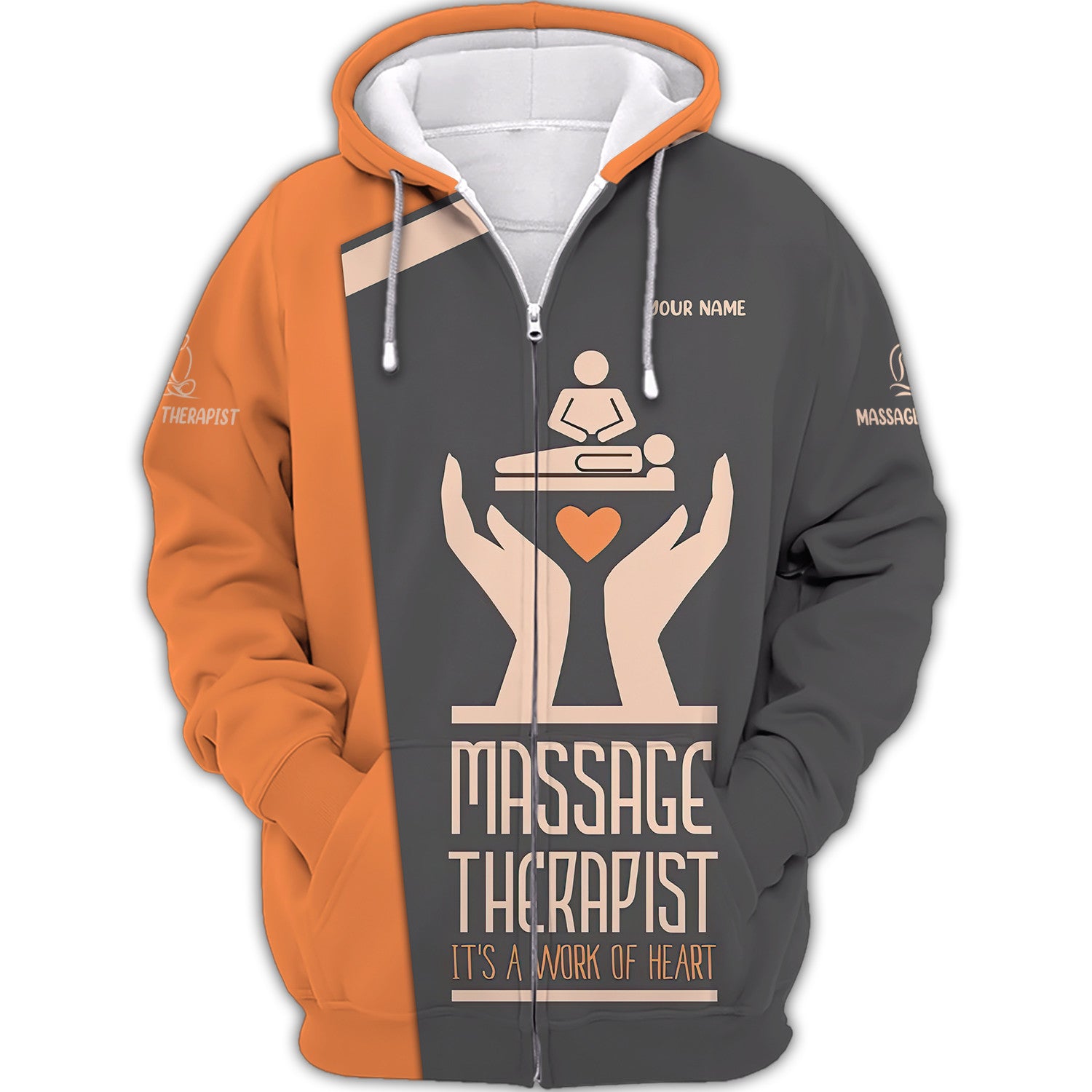 Massage Therapist Custom Name 3D Shirts Personalized Massage Therapist Uniform