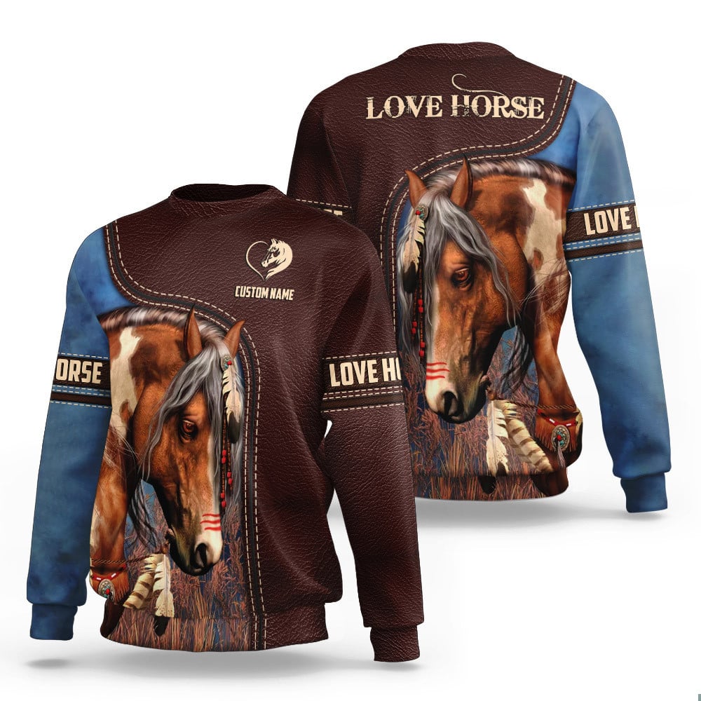 American Paint Horse 3D Personalized Shirt