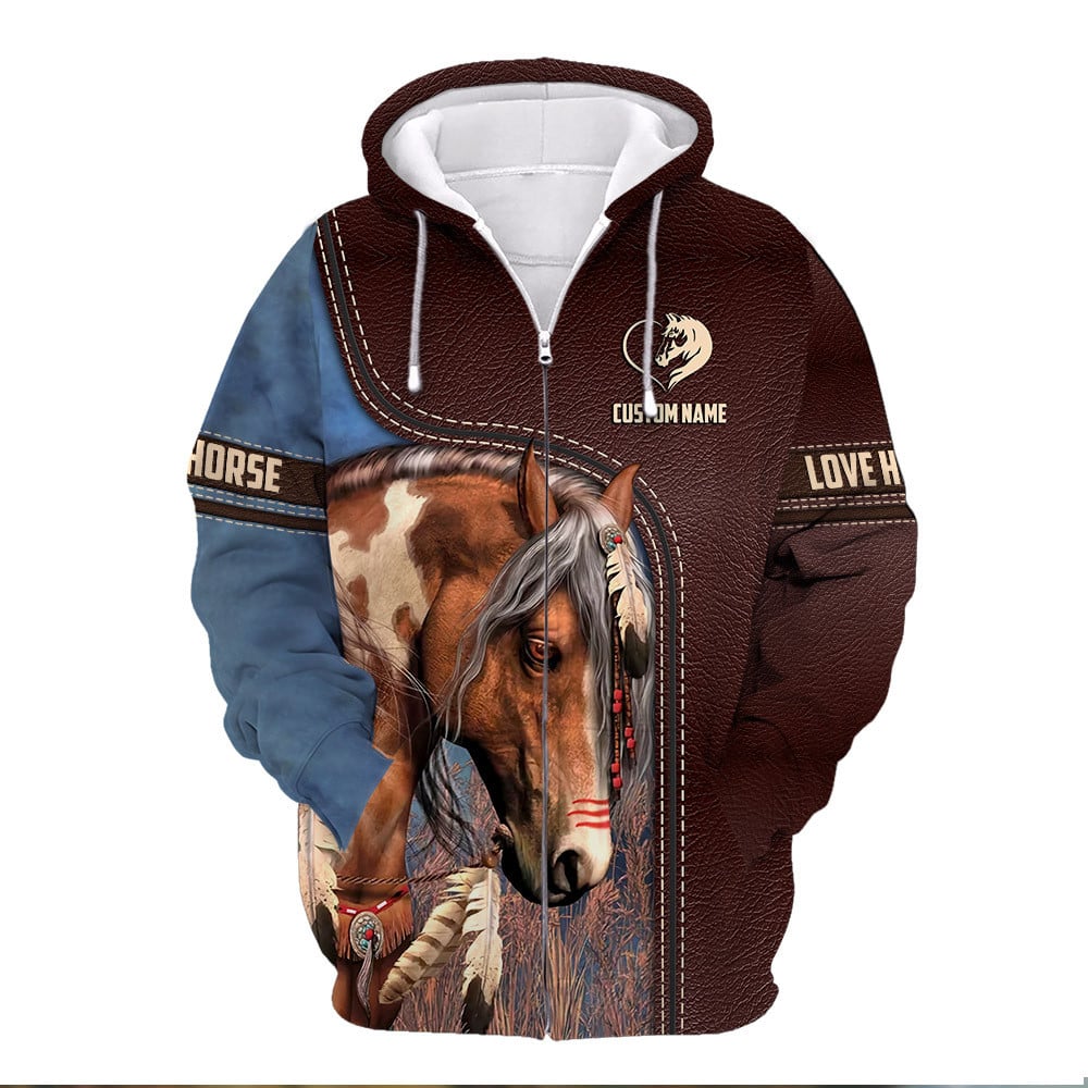 American Paint Horse 3D Personalized Shirt