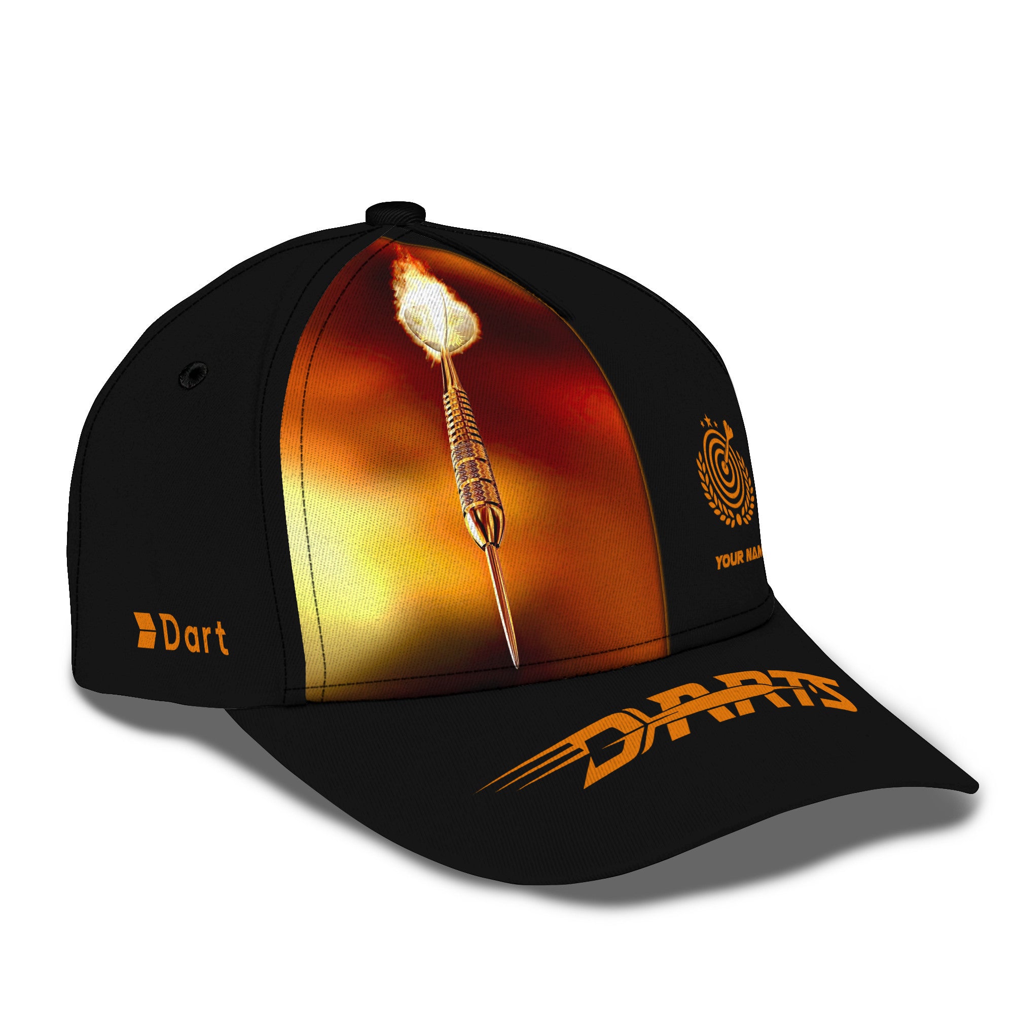 Darts 3D Custom Classic Cap Darts Personalized Name Classic Cap Gift For Darts Lovers