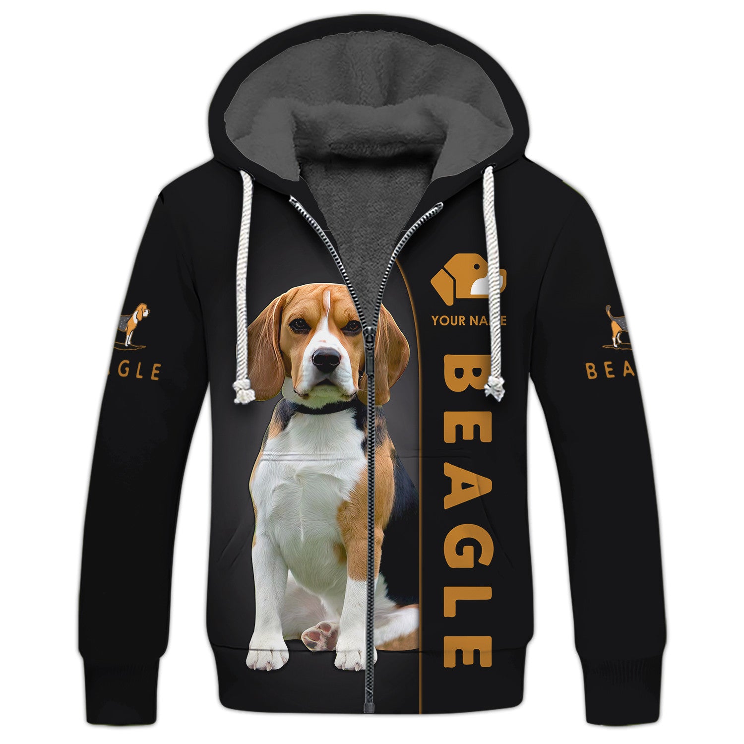 Beagle Personalized Name 3D Shirts Gift For Beagle Lovers