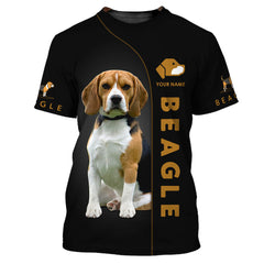 Beagle Personalized Name 3D Zipper Hoodie Gift For Beagle Lovers