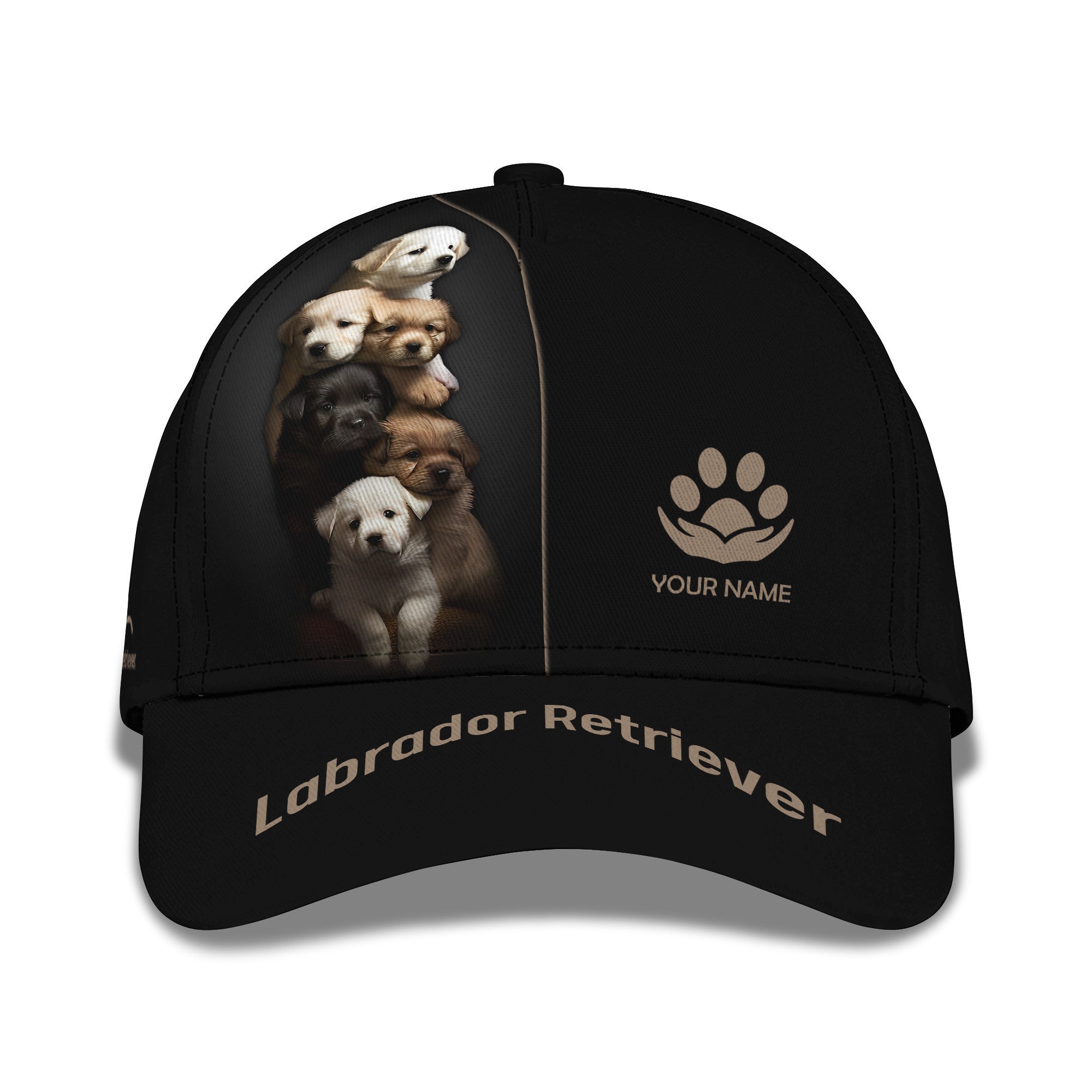 Cute Labradors Personalized Name 3D Shirts Gift For Labrador Retriever Lovers