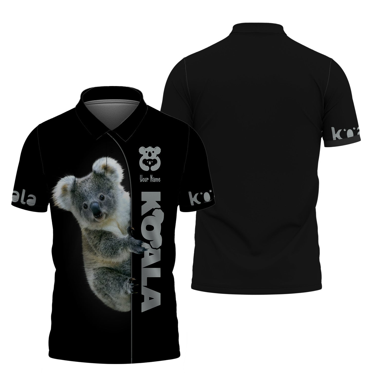 Beautiful Koala Personlized Name 3D Shirt Gift For Koala Lovers