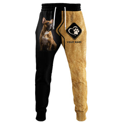 French Bulldog Personalized Name 3D Sweatpants Gift For French Bulldog Lovers