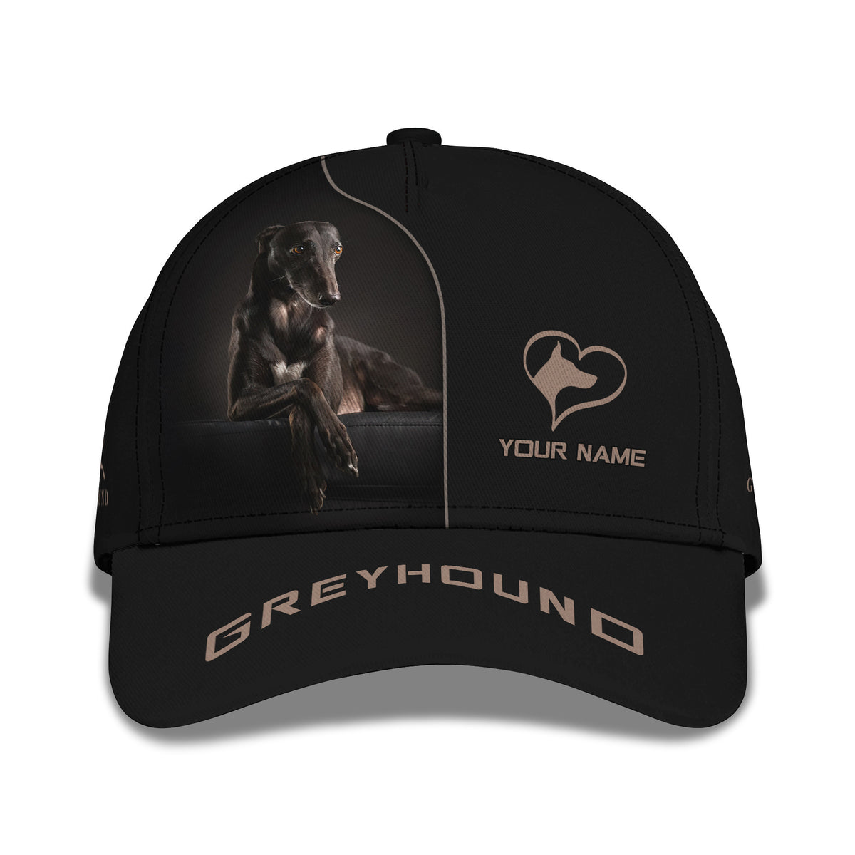 Greyhound Personalized 3D Classic Cap Gift For Greyhound Lovers